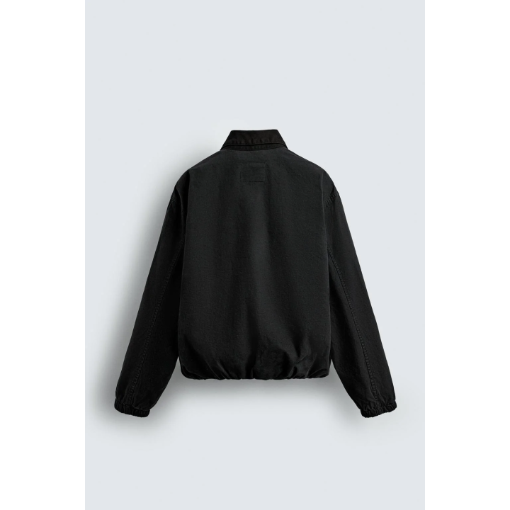 Куртка с молнией свободного кроя