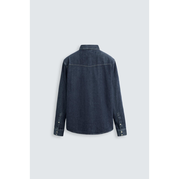 Джинсовая рубашка western