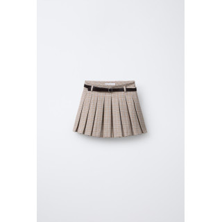 ЮБКА В СКЛАДКУ С РЕМНЕМ