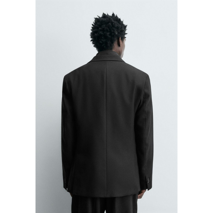 ДВУБОРТНЫЙ КОСТЮМНЫЙ БЛЕЙЗЕР ИЗ СМЕСОВОЙ ШЕРСТИ LIMITED EDITION