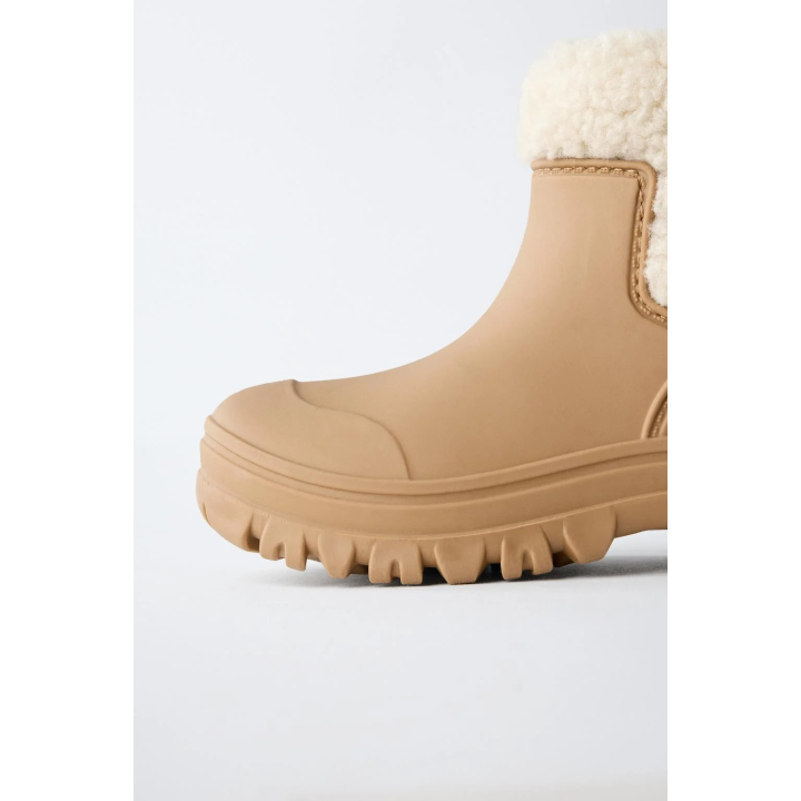 Валенки с искусственным овчинником