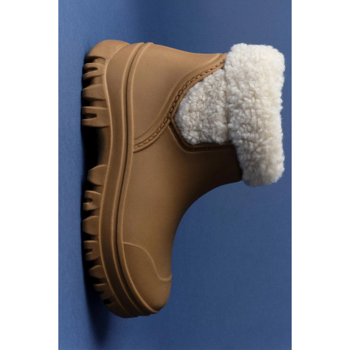 Валенки с искусственным овчинником