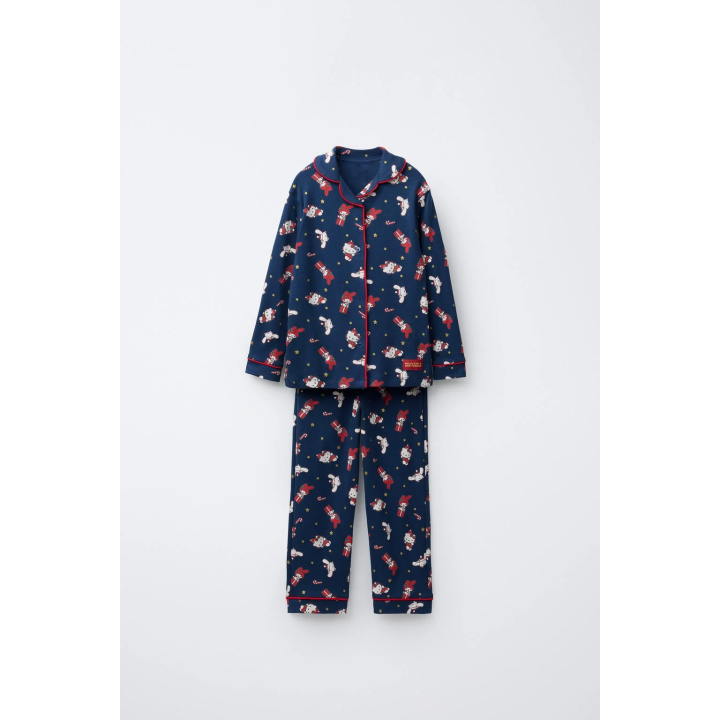 2-6 ЛЕТ/ПИЖАМА С ПРИНТОМ HELLO KITTY © SANRIO