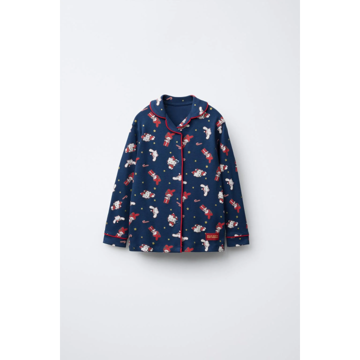 2-6 ЛЕТ/ПИЖАМА С ПРИНТОМ HELLO KITTY © SANRIO