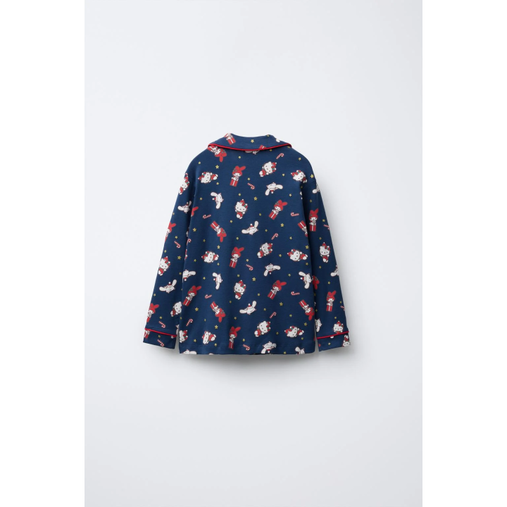 2-6 ЛЕТ/ПИЖАМА С ПРИНТОМ HELLO KITTY © SANRIO