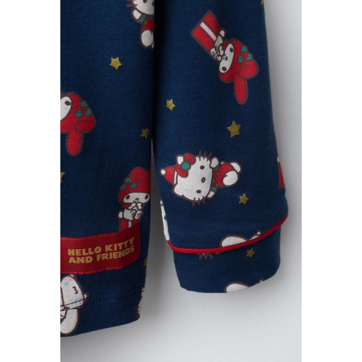 2-6 ЛЕТ/ПИЖАМА С ПРИНТОМ HELLO KITTY © SANRIO