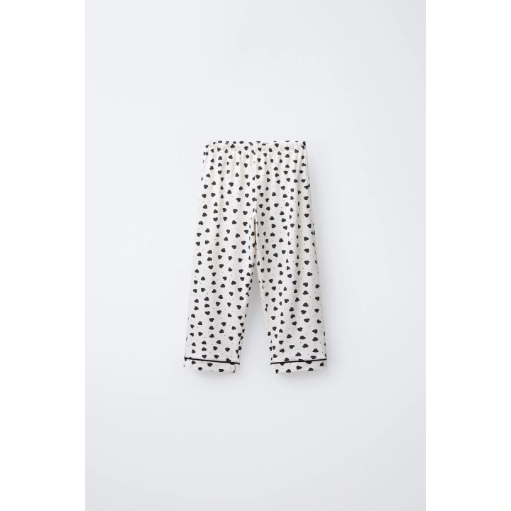 3–6 ЛЕТ/ПИЖАМА С ПРИНТОМ «СЕРДЦА»