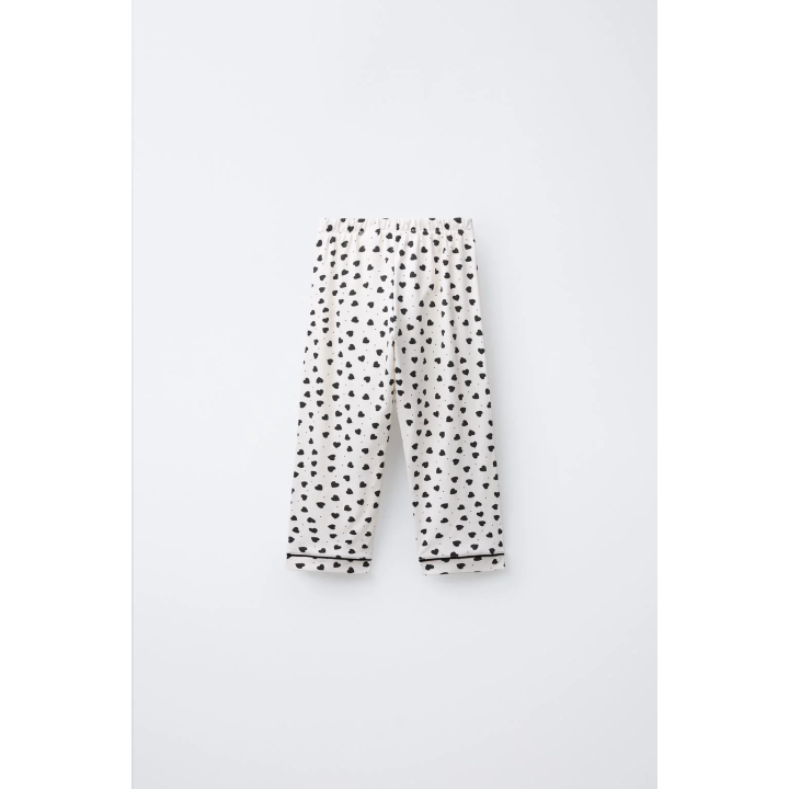 3–6 ЛЕТ/ПИЖАМА С ПРИНТОМ «СЕРДЦА»