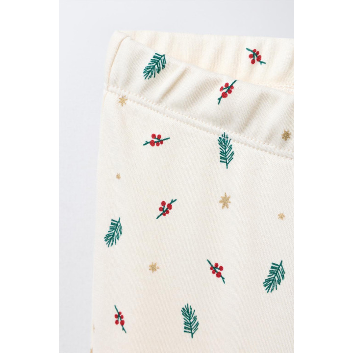 Пижама с принтом деревьев на бархатной ленте для возраста 6-14 лет