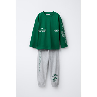 6-14 ЛЕТ/ПИЖАМА С ПРИНТОМ «ГОРЫ»