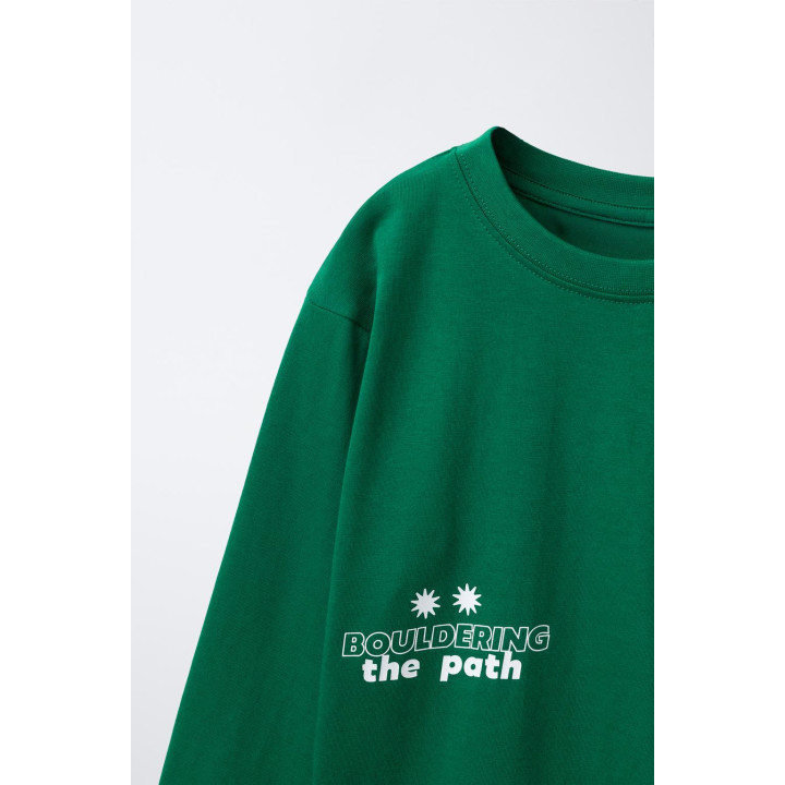 6-14 ЛЕТ/ПИЖАМА С ПРИНТОМ «ГОРЫ»