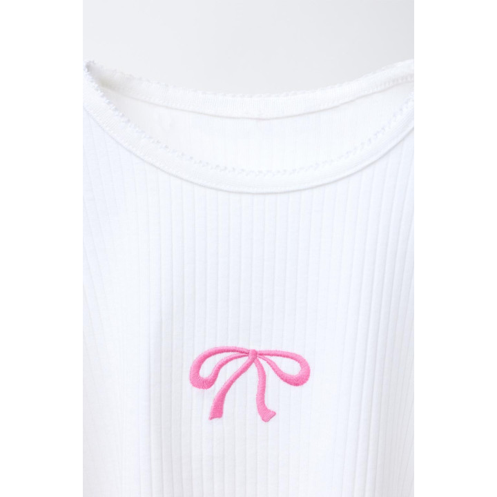 6-14 ЛЕТ/ ПИЖАМА С БАНТАМИ