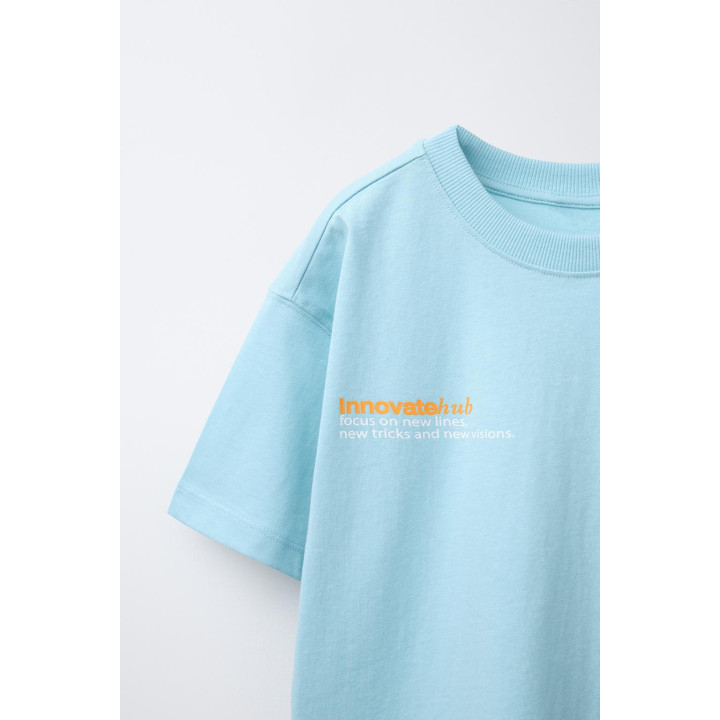 Пижама с принтом текста для детей от 6 до 14 лет