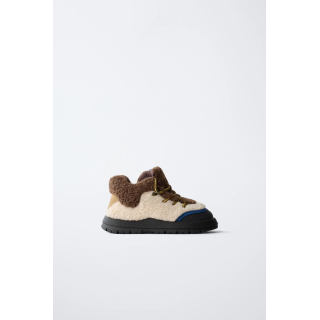 БОТИНКИ ИЗ ИСКУССТВЕННОЙ ОВЧИНЫ