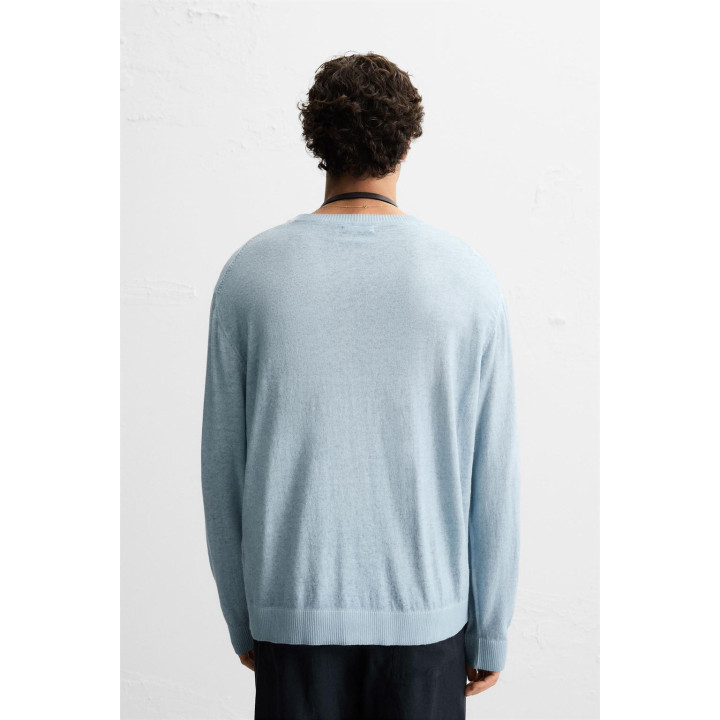 ДЖЕМПЕР С ЭФФЕКТОМ СТИРКИ