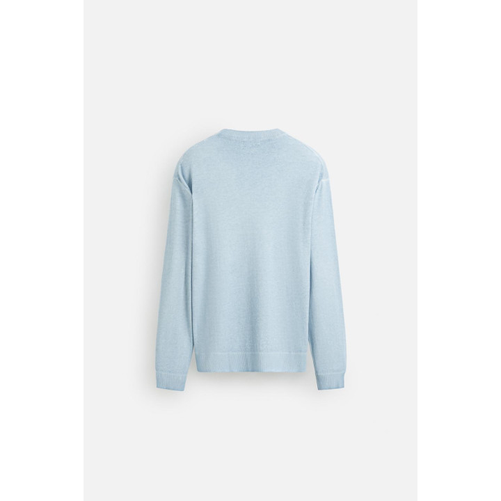 ДЖЕМПЕР С ЭФФЕКТОМ СТИРКИ