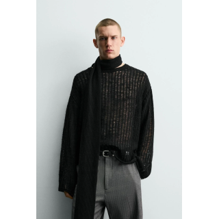 СВИТЕР С ОТКРЫТОЙ ВЯЗКОЙ