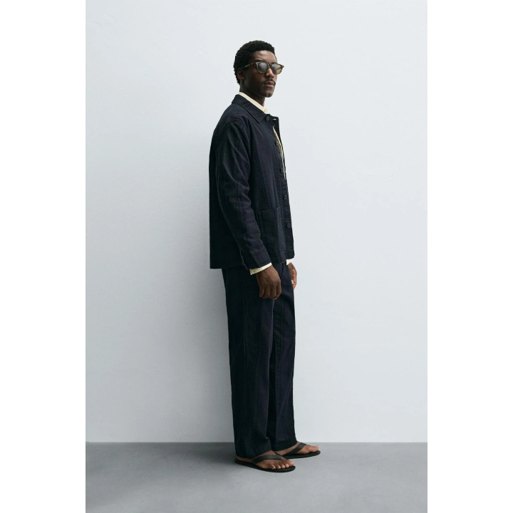 ЖАККАРДОВЫЕ БРЮКИ В ПОЛОСКУ