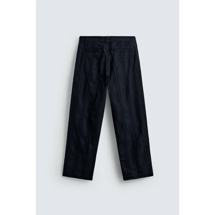 ЖАККАРДОВЫЕ БРЮКИ В ПОЛОСКУ