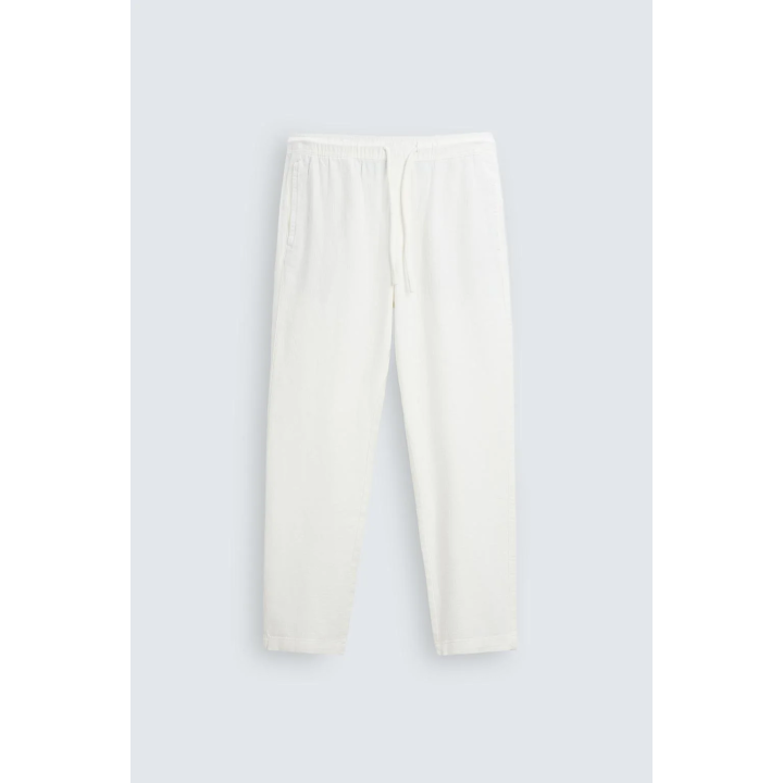 Брюки свободного кроя с текстурой