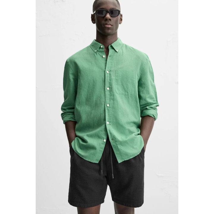 Шорты бермуды с текстурой