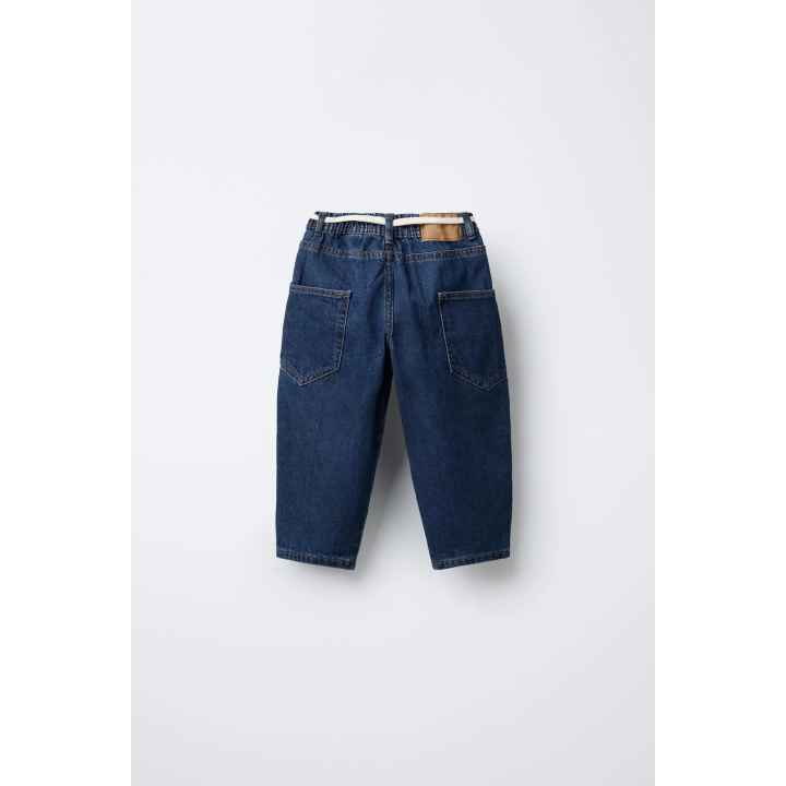 ДЖИНСЫ BAGGY С РЕМНЕМ