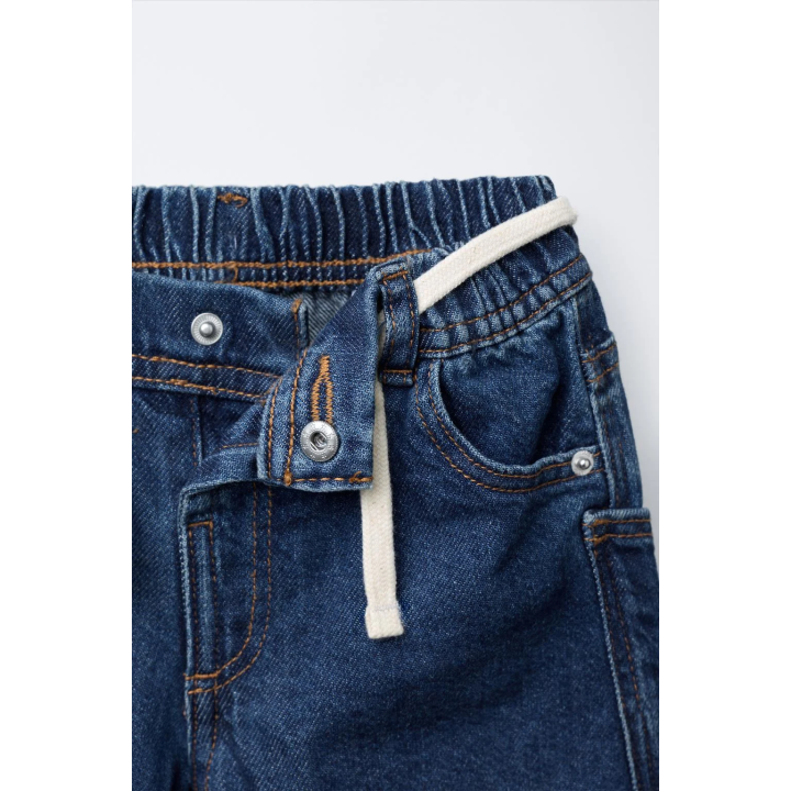 ДЖИНСЫ BAGGY С РЕМНЕМ