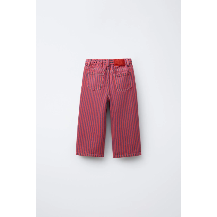 БРЮКИ-КЮЛОТЫ ПРЯМОГО КРОЯ В ПОЛОСКУ