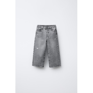 ДЖИНСЫ WIDE LEG С СЕРДЦЕМ