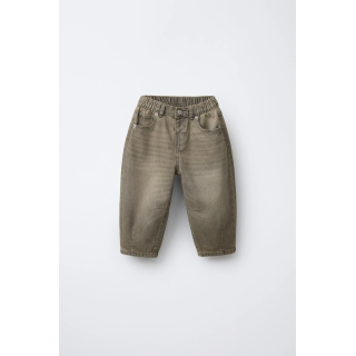 ДЖИНСЫ BALLOON С ЭФФЕКТОМ СТИРКИ