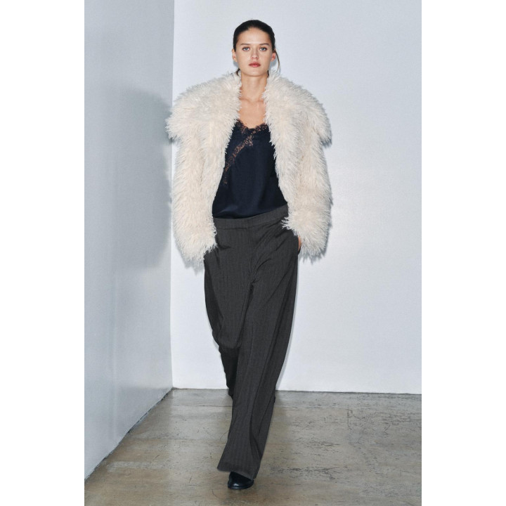 БРЮКИ-БАЛЛОНЫ СТРУКТУРНОЙ ТКАНИ — ZW COLLECTION