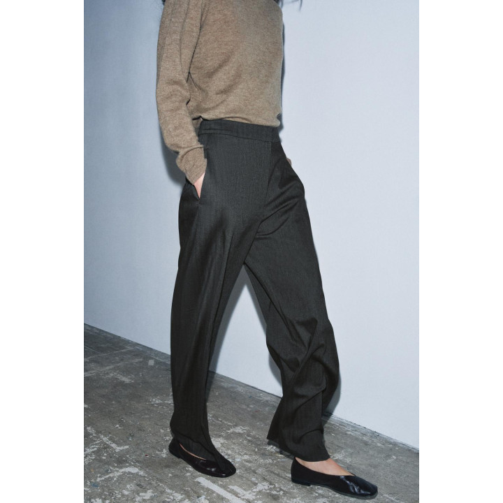 БРЮКИ-БАЛЛОНЫ СТРУКТУРНОЙ ТКАНИ — ZW COLLECTION