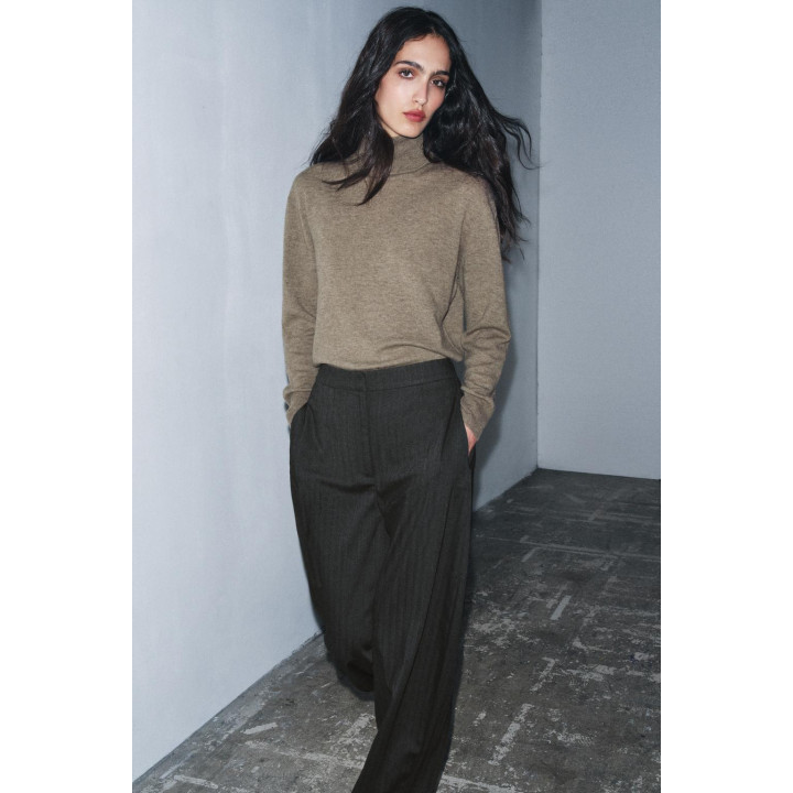 БРЮКИ-БАЛЛОНЫ СТРУКТУРНОЙ ТКАНИ — ZW COLLECTION