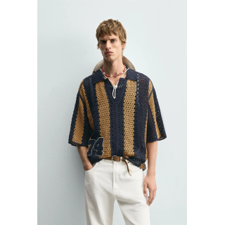 РУБАШКА КРОШЕ С НАШИВКОЙ