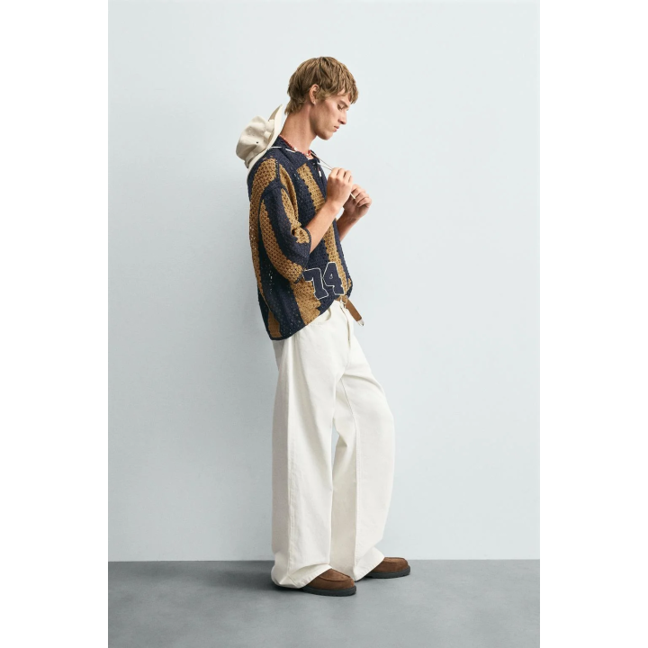 РУБАШКА КРОШЕ С НАШИВКОЙ