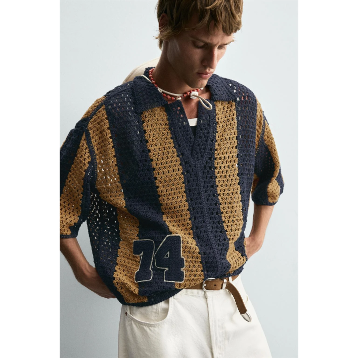 РУБАШКА КРОШЕ С НАШИВКОЙ