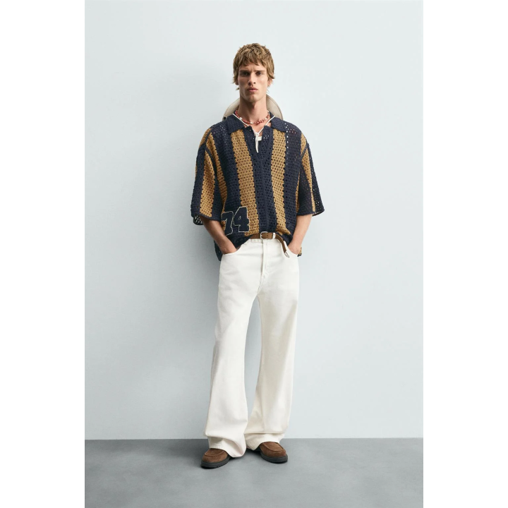 РУБАШКА КРОШЕ С НАШИВКОЙ