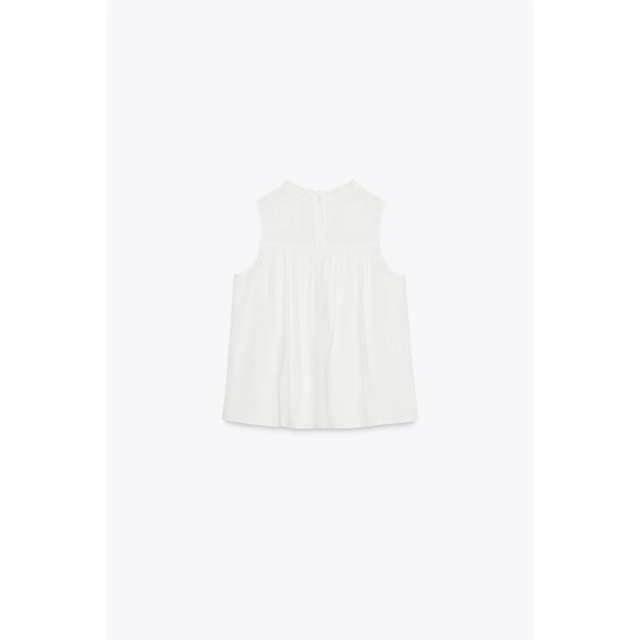 ТОП С ВЫШИВКОЙ И КРУЖЕВОМ