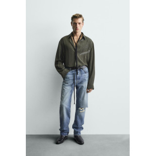 РУБАШКА С ВЫШИВКОЙ И СТРАЗАМИ LIMITED EDITION