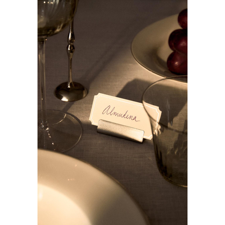 Набор металлических держателей и карточек