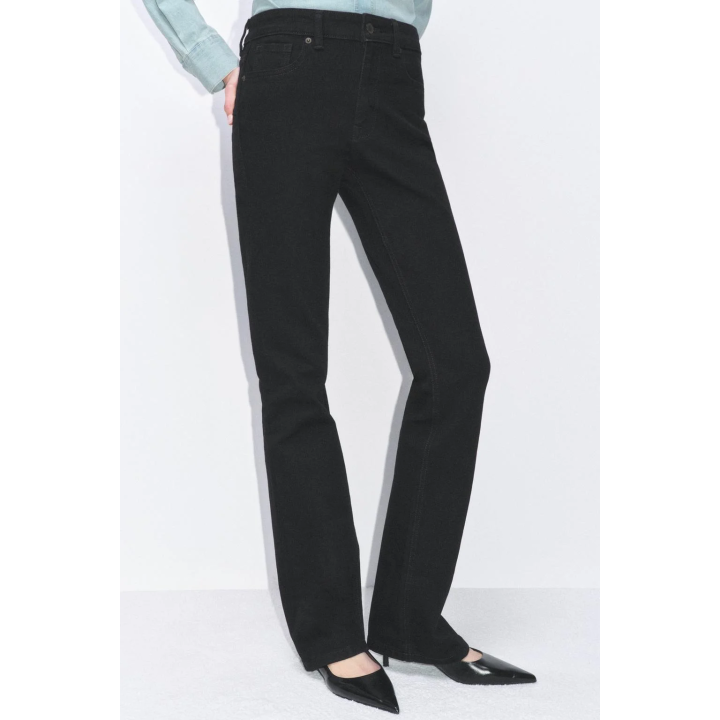 Джинсы с высокой посадкой zw collection bootcut