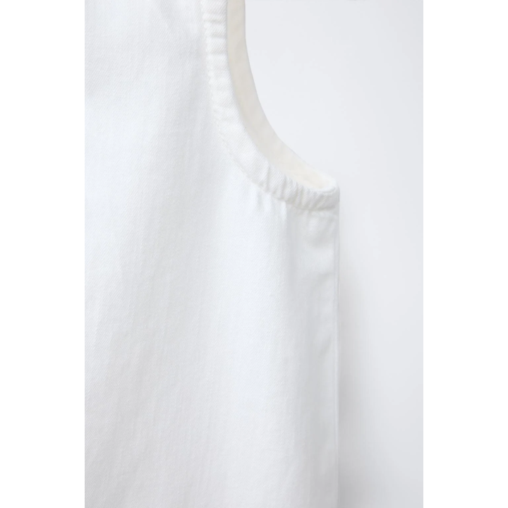 Майка без рукавов с молнией