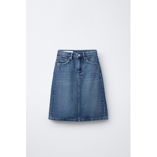 ДЖИНСОВАЯ ЮБКА-МИДИ