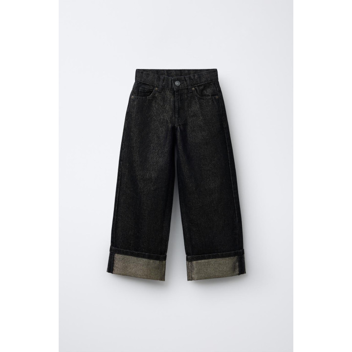 ДЖИНСЫ BALLOON С БЛЁСТКАМИ