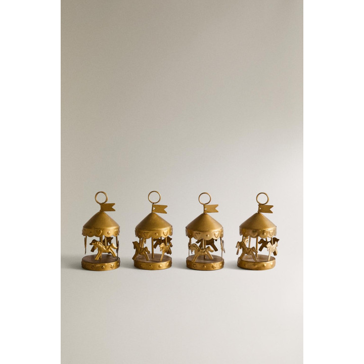 Держатели для карточек christmas carousel (упаковка из 4 штук)