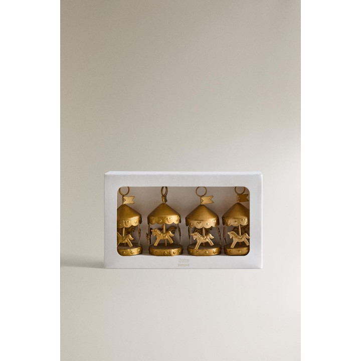 Держатели для карточек christmas carousel (упаковка из 4 штук)