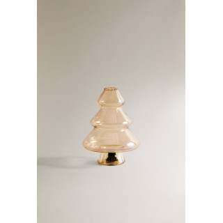 Солонка в форме ёлочки из боросиликатного стекла