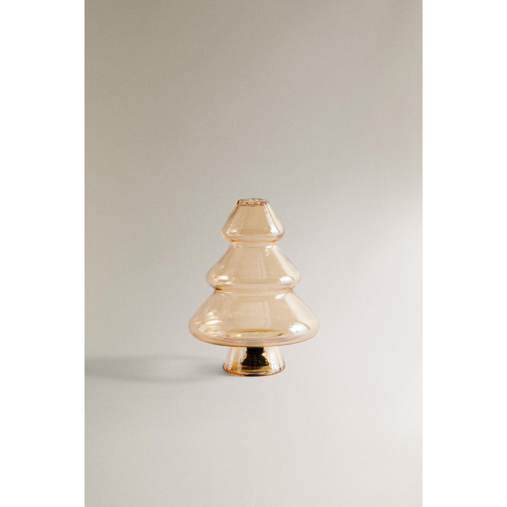 Солонка в форме ёлочки из боросиликатного стекла