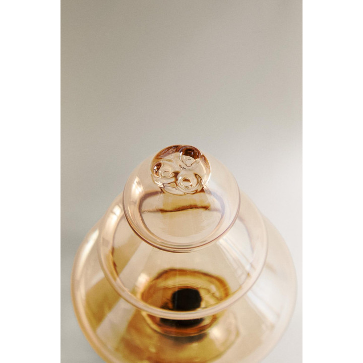 Солонка в форме ёлочки из боросиликатного стекла