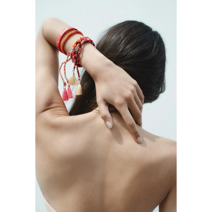 НАБОР БРАСЛЕТОВ С БУСИНАМИ